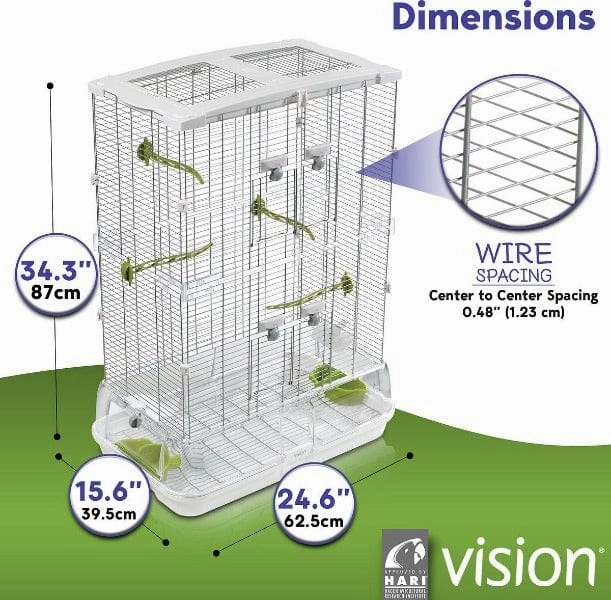 Hari Vision M02 Medium Bird Cage