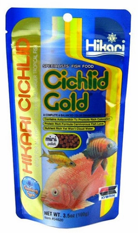 Hikari - Sinking Cichlid Gold - Medium Pellets (100g)
