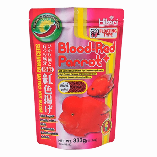 Hikari Tropical Blood Red Parrot  Floating Pellet Diet
