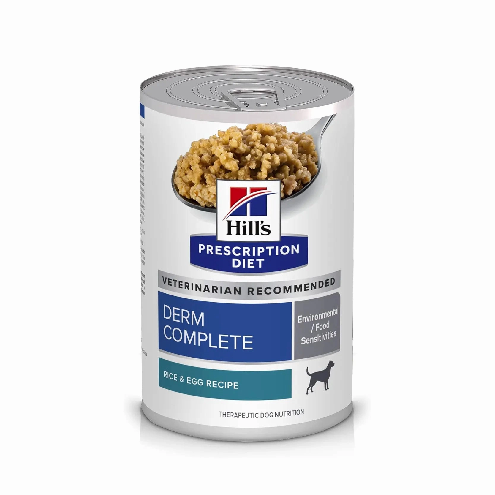 Hill's Prescription Diet - Canine Derm Complete Rice & Egg Recipe Canned 13oz