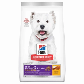Hill's Science Diet Dog Food Adult Sensitive Stomach & Skin Small Bites