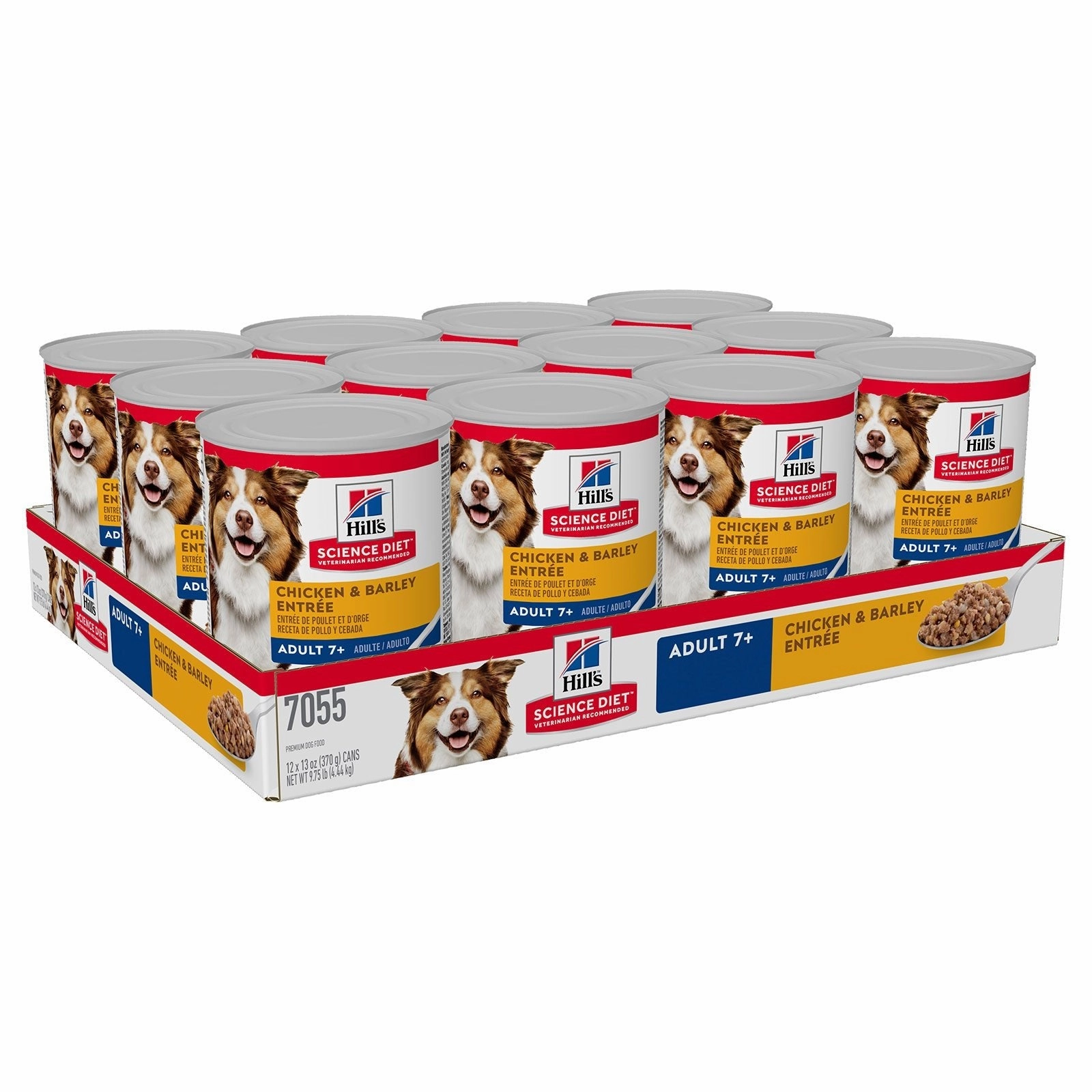 Hill's Science Diet Dog Food Can Adult 7  Chicken & Barley Entre