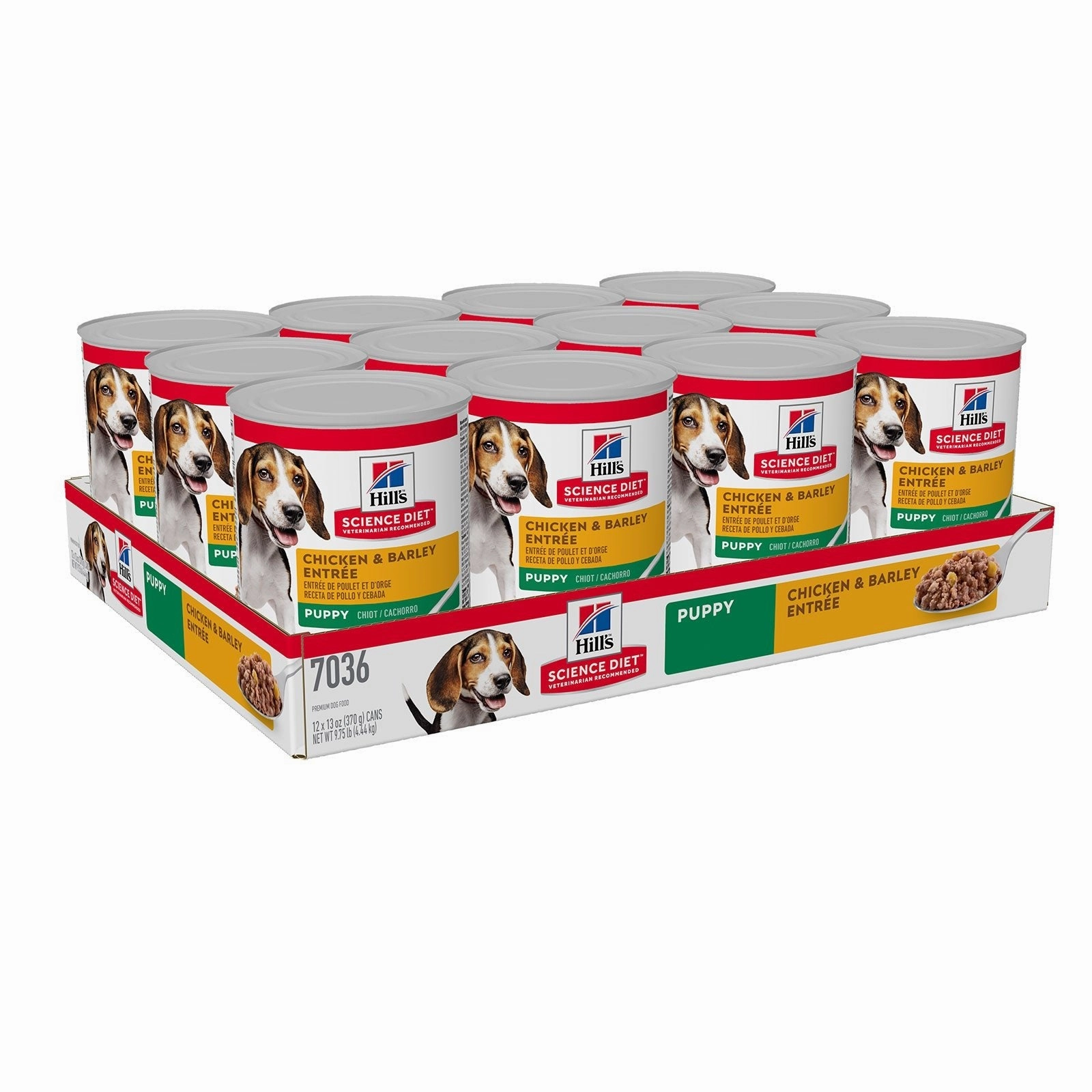 Hill's Science Diet Dog Food Can Puppy Chicken & Barley Entre
