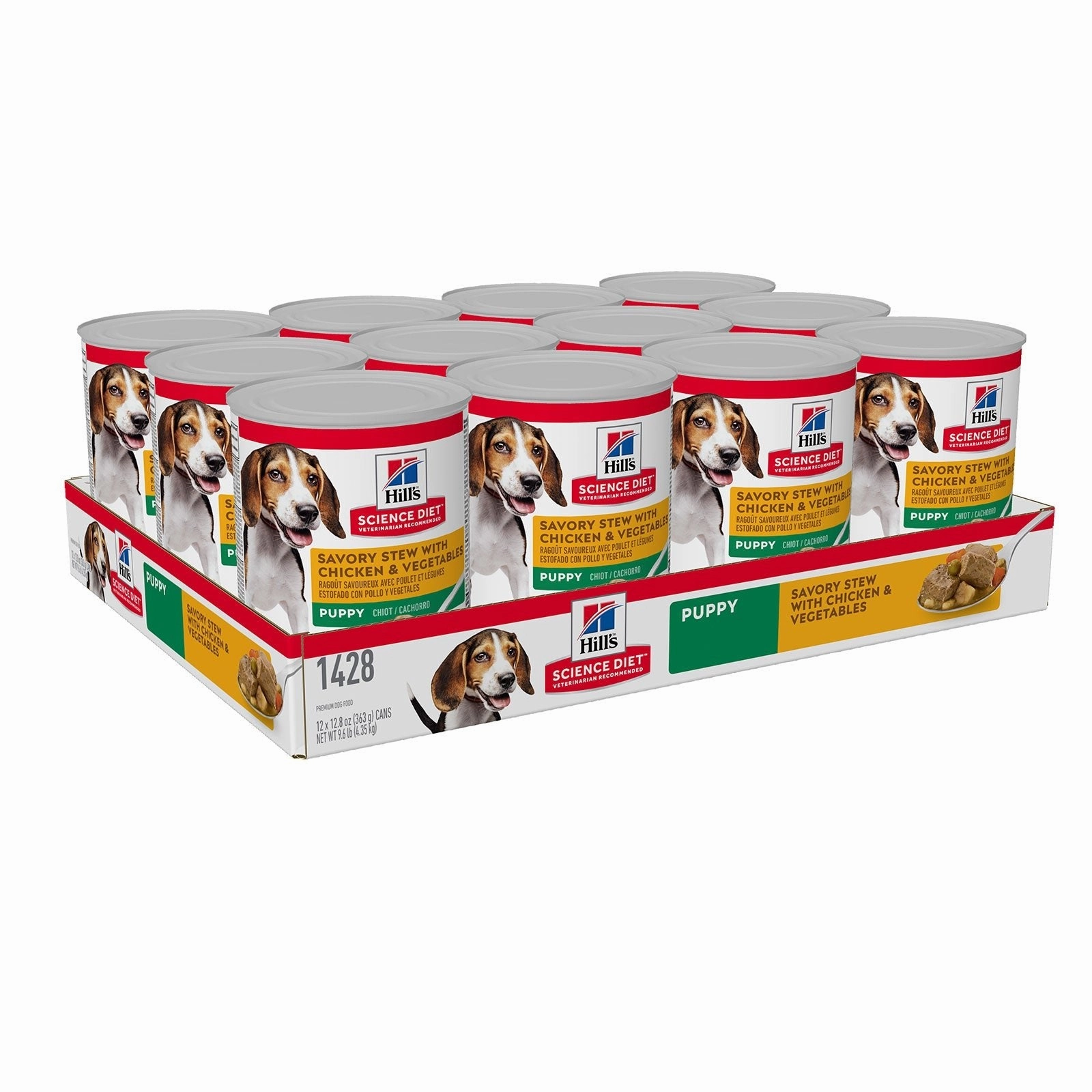 Hill's Science Diet Dog Food Can Puppy Savoury Stew Chicken & Vegetables