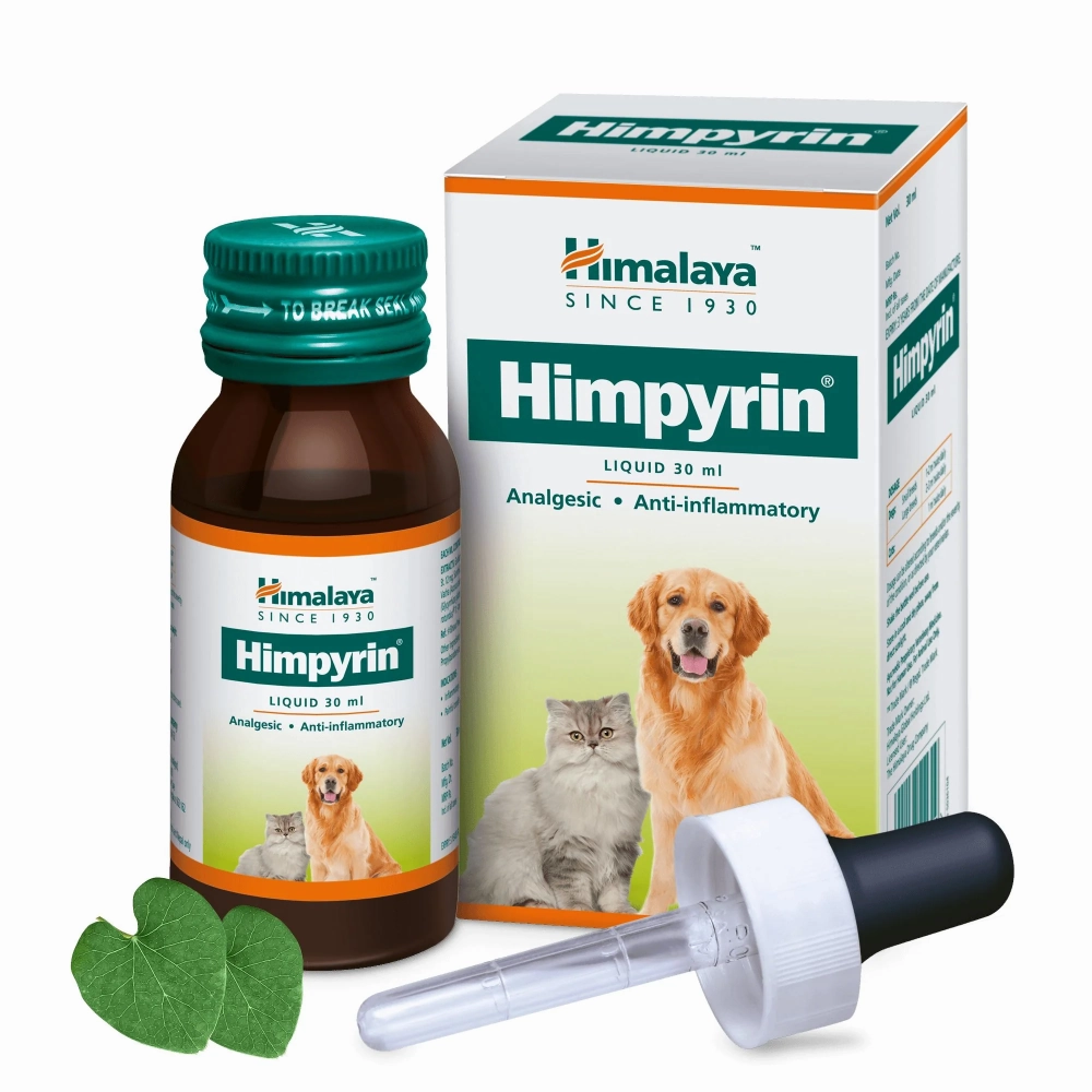 Himalaya Himpyrin Anti Inflammatory & Pain Relief Drops and Scavon Vet Spray for Dogs and Cats Combo