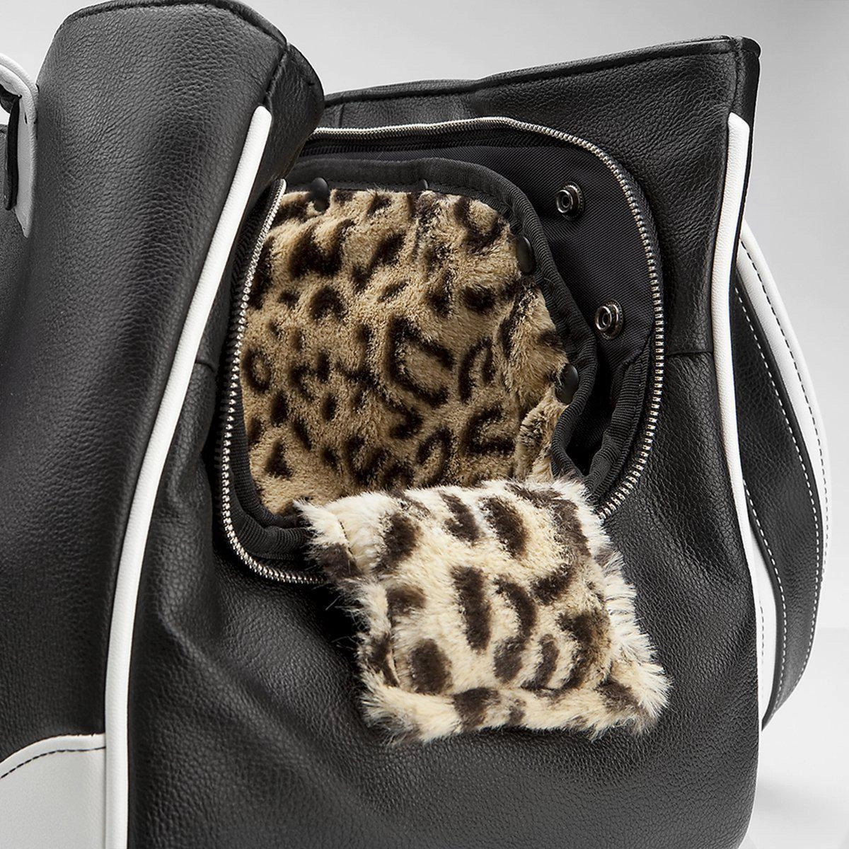 I Love New Yorkie Rescue Me Tote Faux Leather Dog Carrier Black