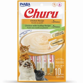Inaba Churu Chicken Recipe Creamy Pure Cat Treat Variety Pack
