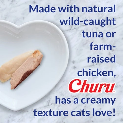 Inaba Churu Hairball Control Tuna Recipe Creamy Pure Cat Treat