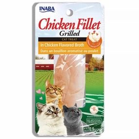 Inaba Grilled Chicken in Chicken Flavoured Broth Cat Treat