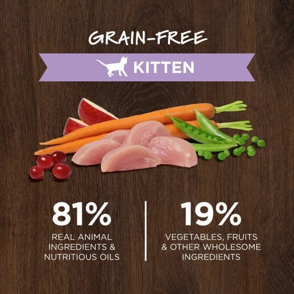 Instinct Original Real Chicken Recipe Dry Kitten Food, 4.5lb