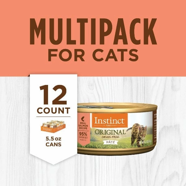 Instinct Original Real Salmon Recipe Canned Cat Food