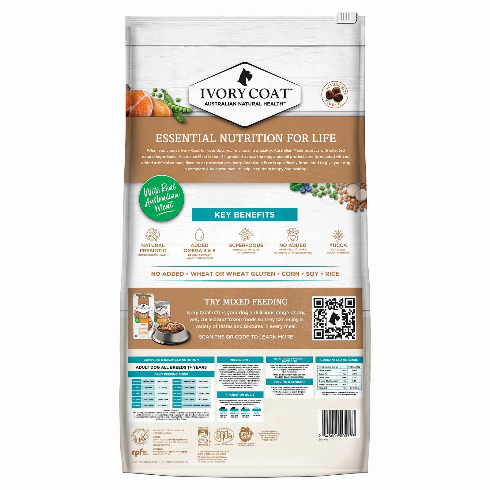 Ivory Coat Grain Free Dog Food Adult Salmon & Ocean Fish