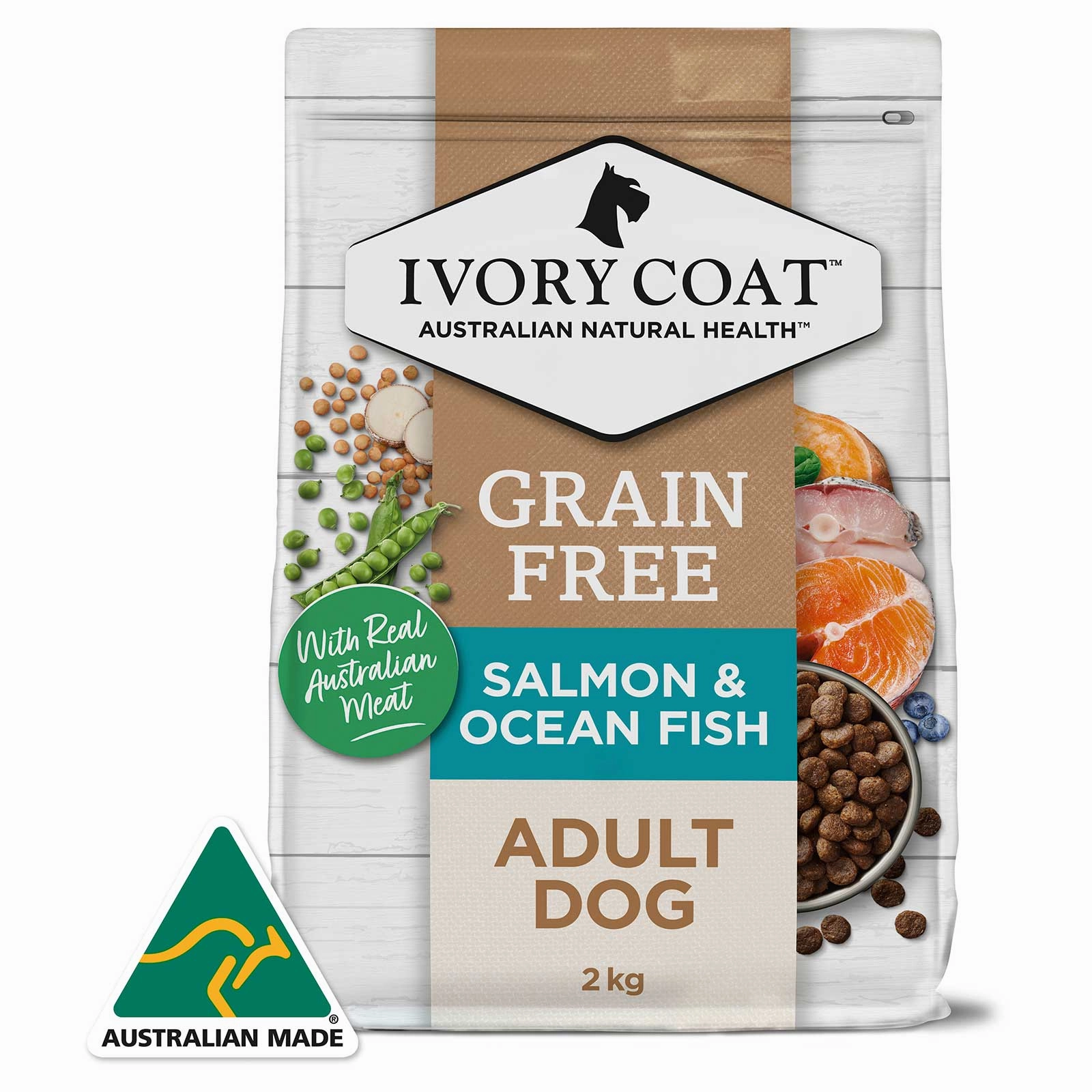 Ivory Coat Grain Free Dog Food Adult Salmon & Ocean Fish