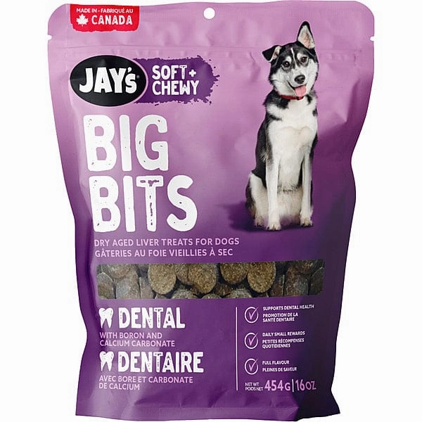 Jay's Soft   Chewy Big Bits Dental Dog Treats