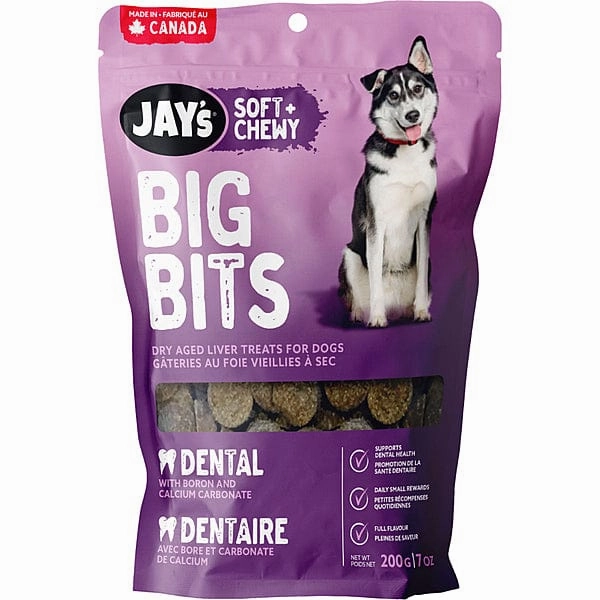 Jay's Soft   Chewy Big Bits Dental Dog Treats