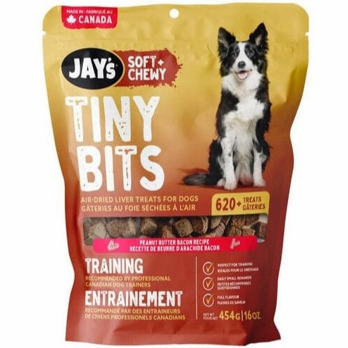 Jay's Soft   Chewy Tiny Bits Training Peanut Butter Bacon Dog Treats