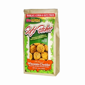 K9 GRANOLA FACTORY Soft Bakes Wisconsin Cheddar Recipe Treats for Dogs