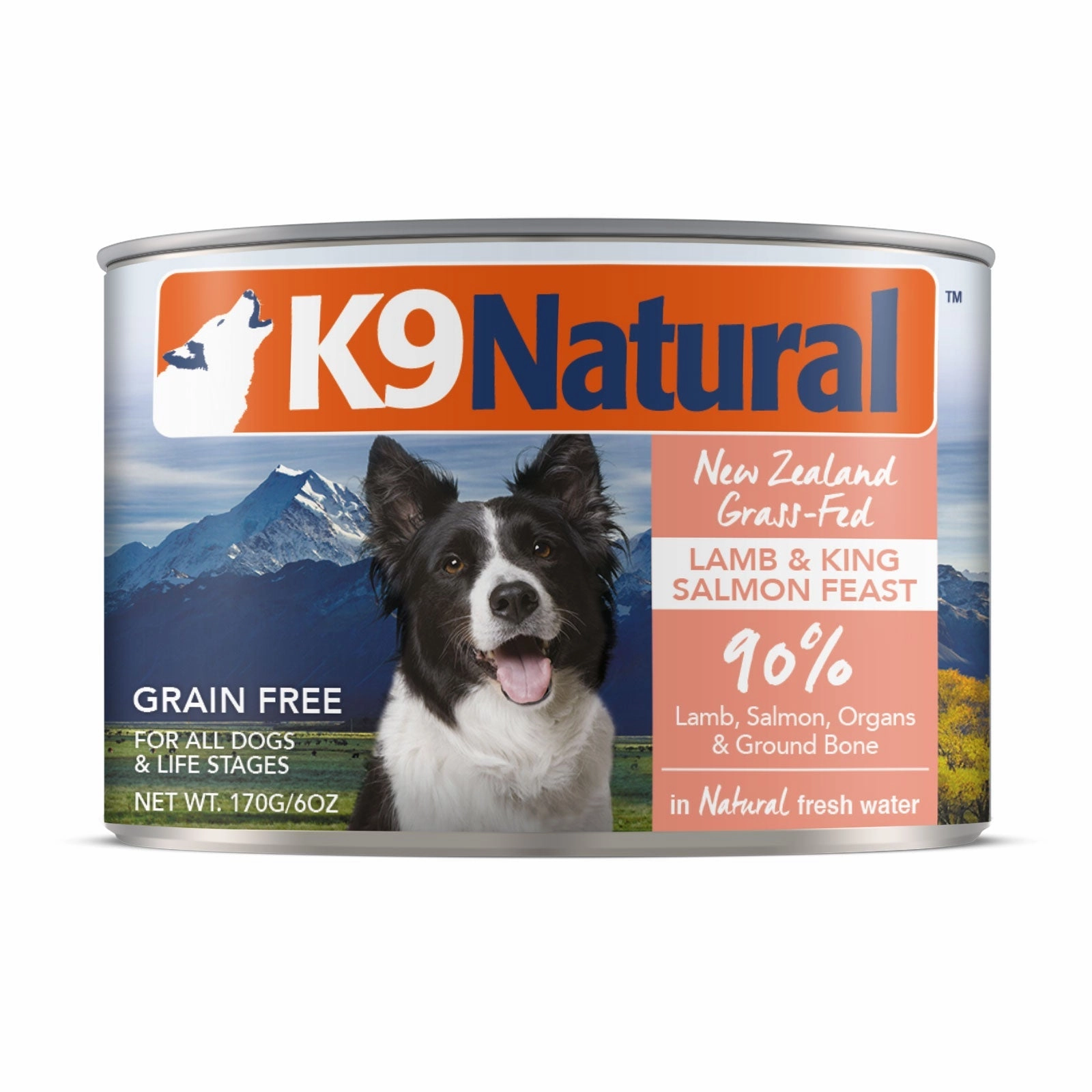 K9 Natural Dog Food Can Lamb & King Salmon