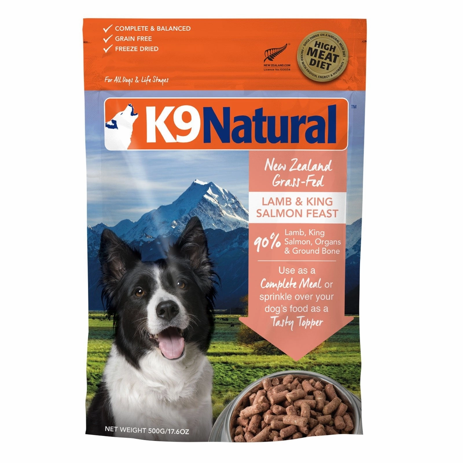 K9 Natural Dog Food Lamb & Salmon