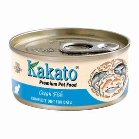 Kakato Premium Cat Food Complete Diet - Ocean Fish 70g