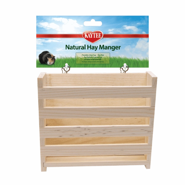 Kaytee Natural Wooden Hay Manger