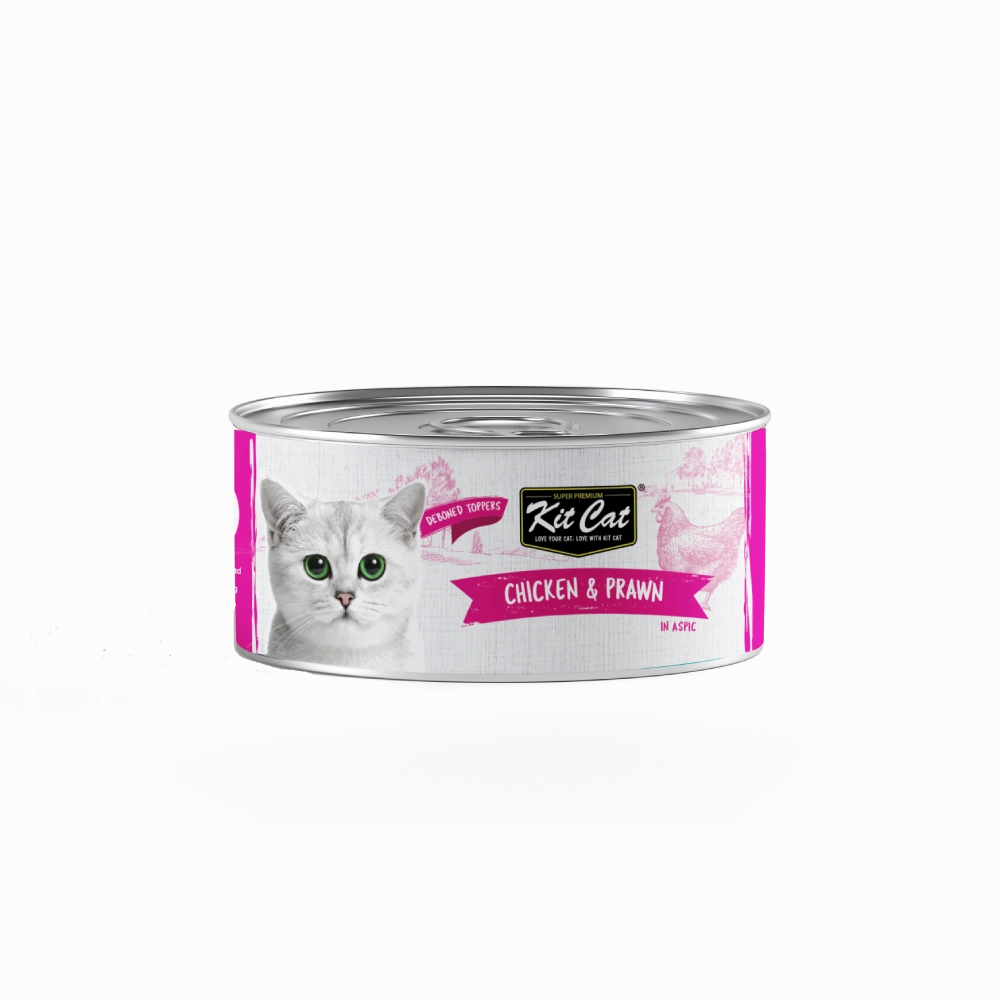 KitCat Country Fresh Deboned Chicken & Prawn 80g