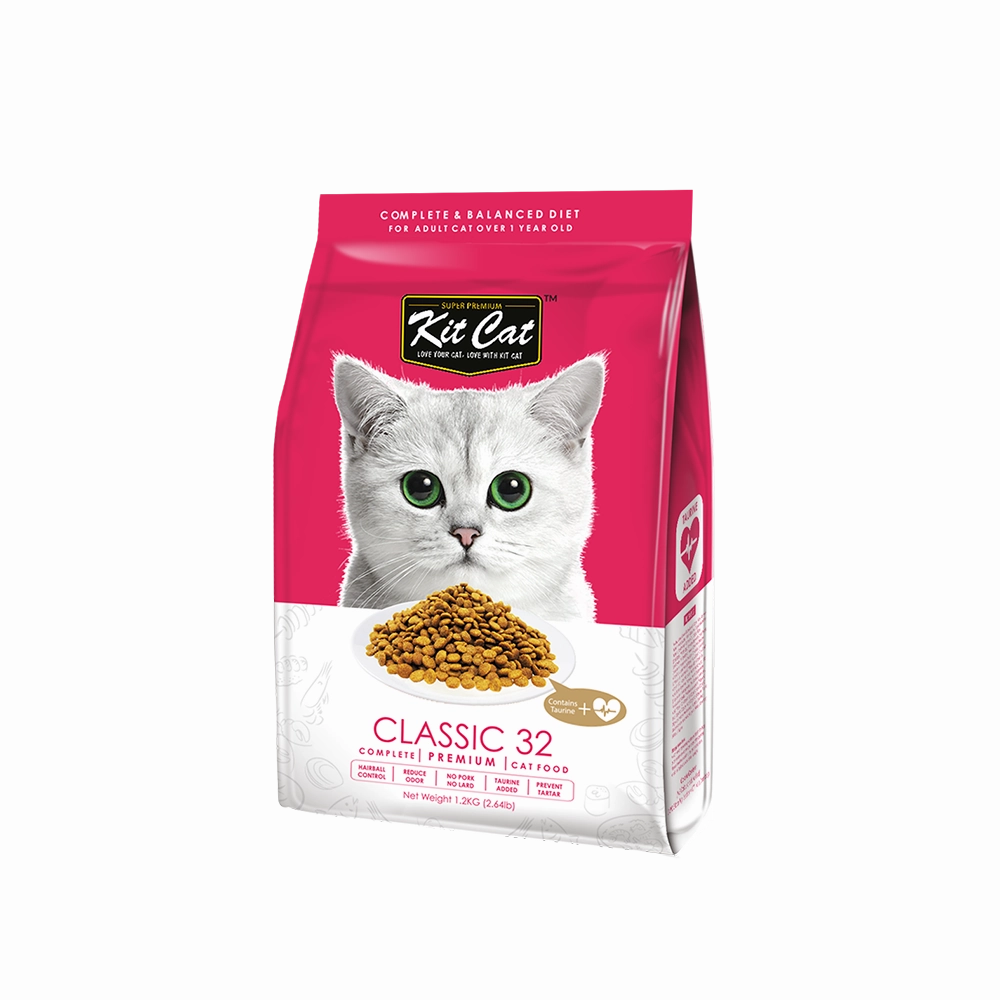 KitCat Premium Cat Food Classic 32 1.2kg