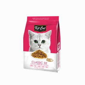 KitCat Premium Cat Food Classic 32 1.2kg