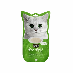 KitCat Purr Puree Plus Collagen Care Chicken & Collagen 60g (4 x 15g)
