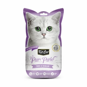 KitCat Purr Puree Tuna & Scallop 60g (4 x 15g)