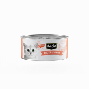 KitCat Super Premium Deboned Chicken & Salmon Toppers 80g