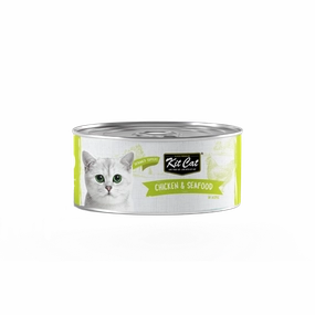KitCat Super Premium Deboned Chicken & Seafood Toppers 80g