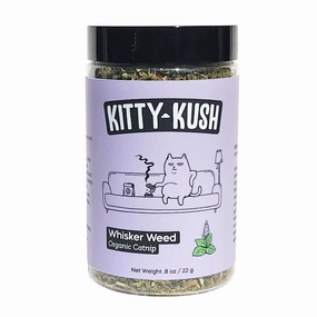 KITTY KUSH Whisker Weed Organic Catnip