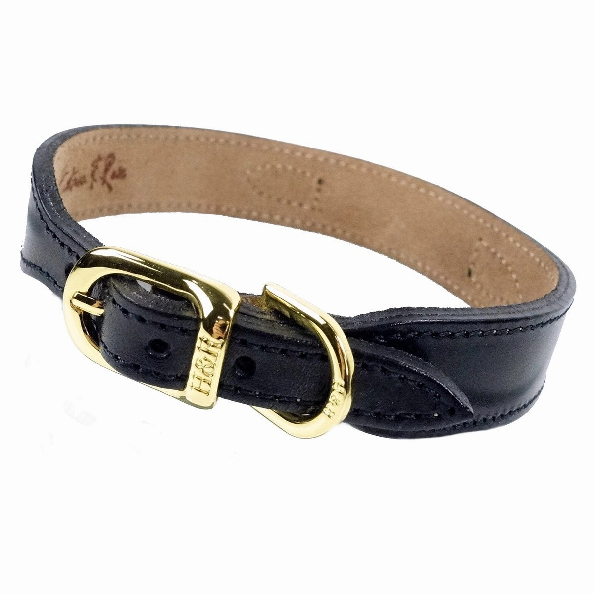 Leap Frog Collection Dog Collar Jet Black
