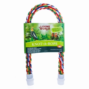 Living World - Cotton Perch Banana Flavour (20mm x 65cm)
