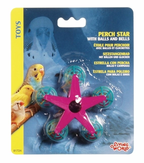 Living World - Perch Star with Balls and Bells