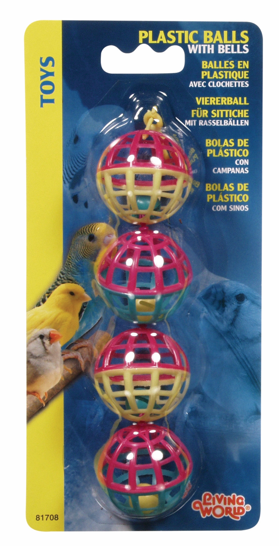 Living World - Plastic Balls with Bells