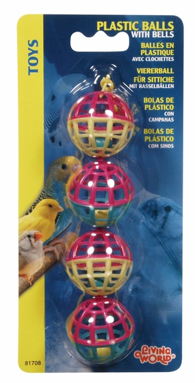 Living World - Plastic Balls with Bells