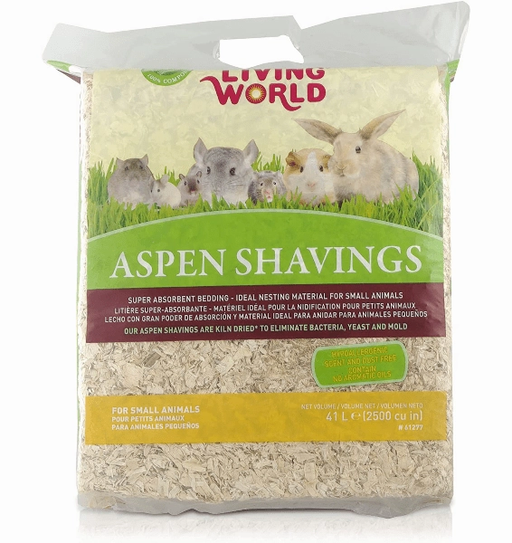 Living World Aspen Shavings for Small Animals