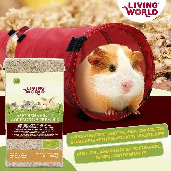 Living World Aspen Shavings for Small Animals