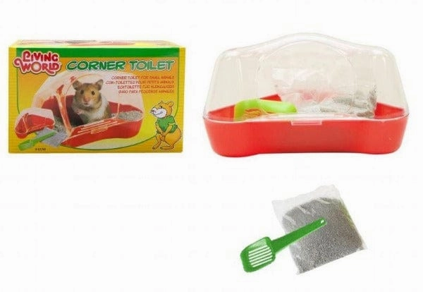 Living World Corner Toilet for Hamsters and Gerbils