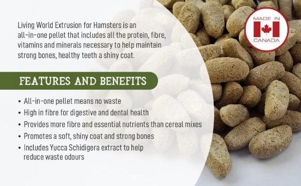 Living World Extrusion Hamster Food