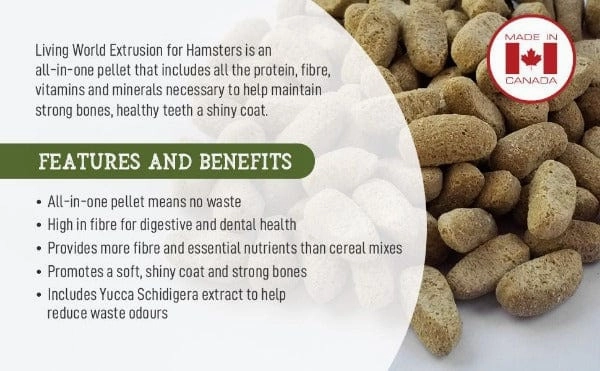Living World Extrusion Hamster Food