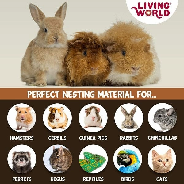 Living World Fresh 'N Comfy Bedding for Small Animals; Blue