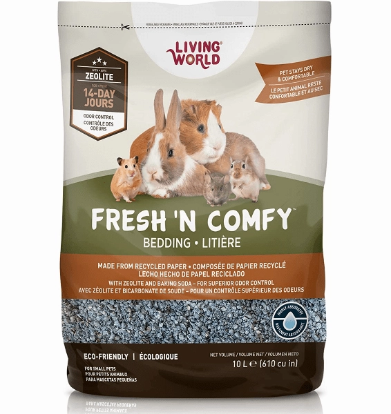 Living World Fresh 'N Comfy Bedding for Small Animals; Blue