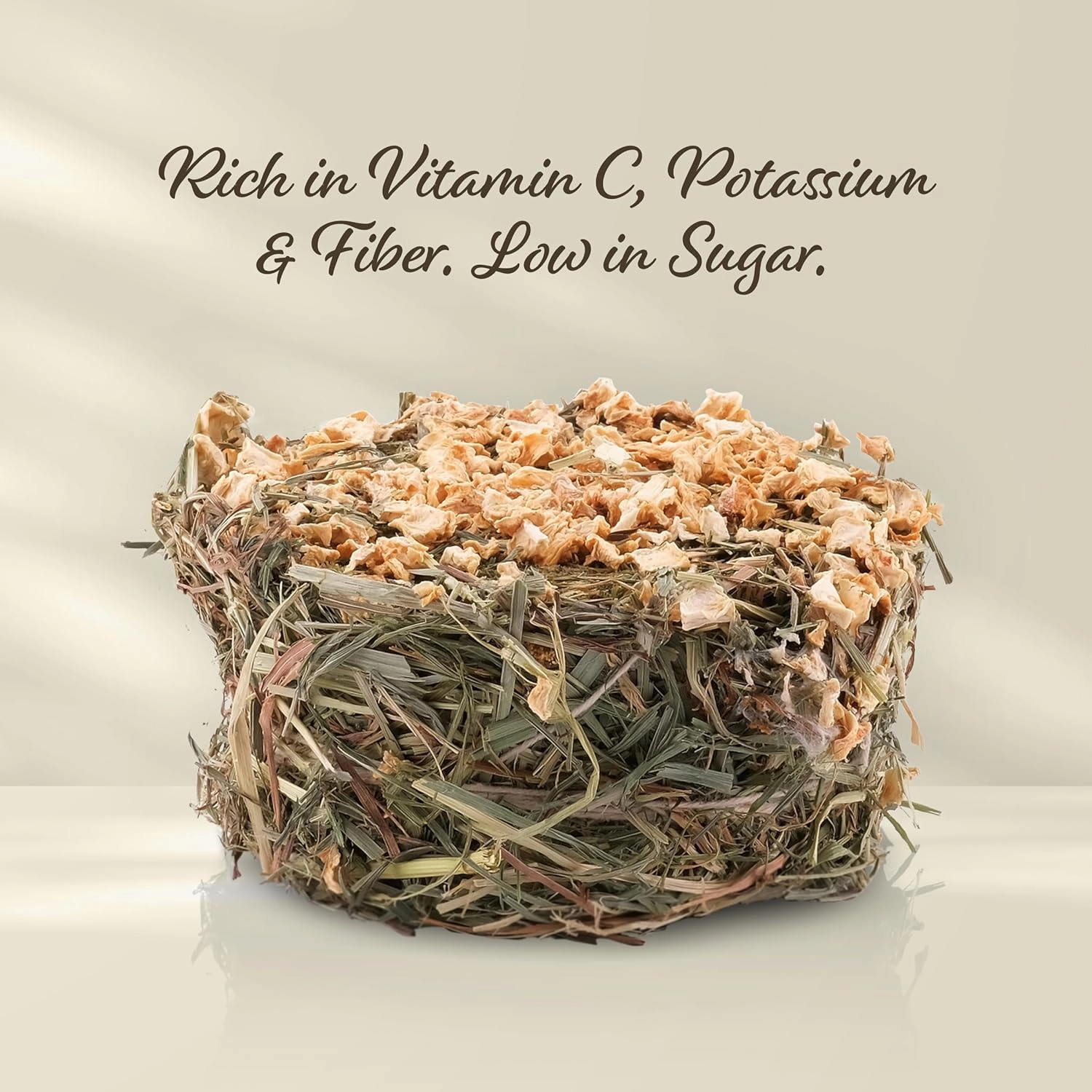 Living World Green Botanicals Hay Cake with Parsnip