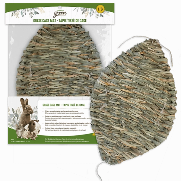 Living World Green Grass Cage Mat