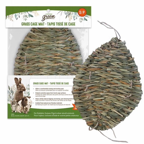 Living World Green Grass Cage Mat