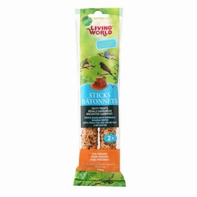 Living World Honey Flavour Finch Treat Sticks