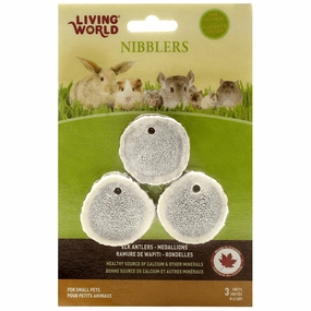 Living World Nibblers Elk Antlers for Small Animals; Medallions